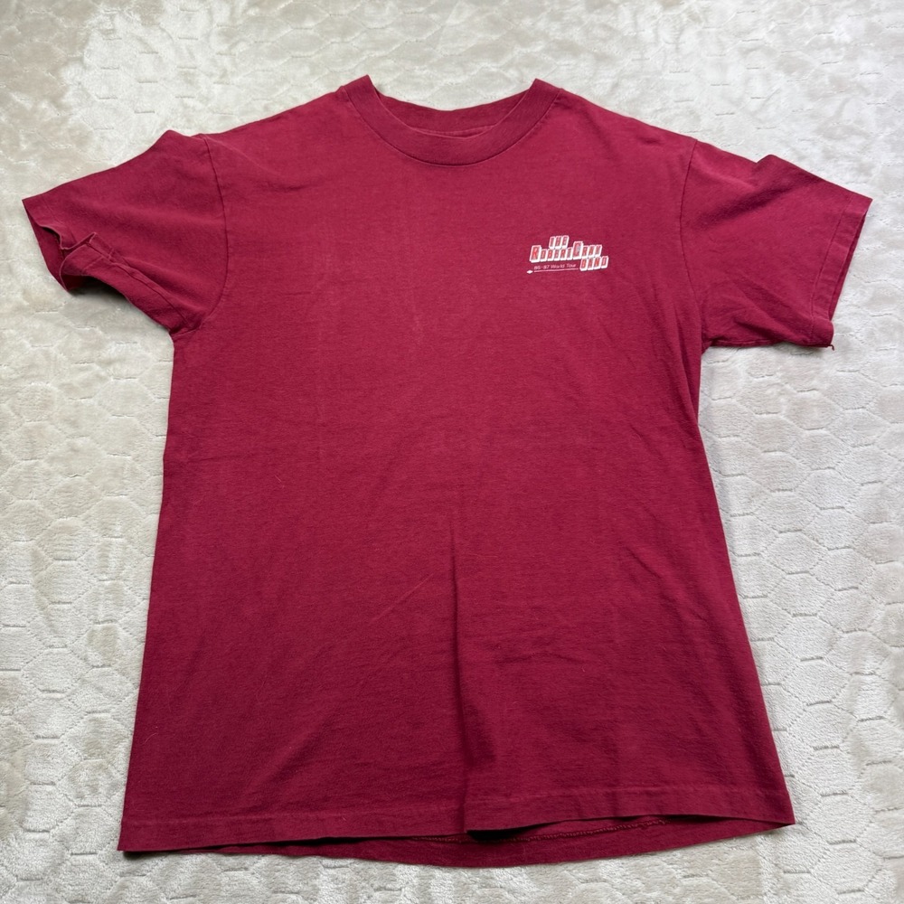 VTG 80s Robert Cray Band World Tour Strong Persuader Shirt USA Made Sz Lg